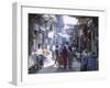 Street Scene in the Souks of the Medina, Marrakech (Marrakesh), Morocco, North Africa, Africa-Lee Frost-Framed Photographic Print