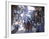 Street Scene in the Souks of the Medina, Marrakech (Marrakesh), Morocco, North Africa, Africa-Lee Frost-Framed Photographic Print