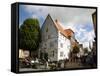 Street Scene in Tonder, Jutland, Denmark, Scandinavia, Europe-Yadid Levy-Framed Stretched Canvas