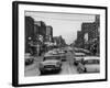 Street Scene in Town Where Fischer Quintuplets Were Born-null-Framed Photographic Print