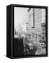 Street Scene in Vancouver-null-Framed Stretched Canvas