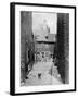 Street Scene in Victorian London-null-Framed Giclee Print