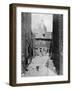 Street Scene in Victorian London-null-Framed Giclee Print