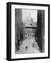 Street Scene in Victorian London-null-Framed Giclee Print