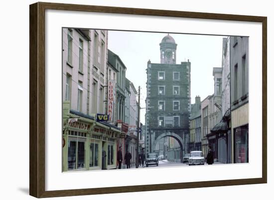 Street Scene in Youghal, County Cork, Ireland-CM Dixon-Framed Photographic Print