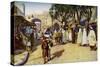 Street Scene, Kairouan, Tunisia, C1924-null-Stretched Canvas