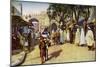 Street Scene, Kairouan, Tunisia, C1924-null-Mounted Premium Giclee Print