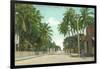 Street Scene, Key West, Florida-null-Framed Art Print