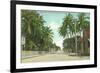 Street Scene, Key West, Florida-null-Framed Premium Giclee Print