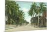 Street Scene, Key West, Florida-null-Mounted Premium Giclee Print