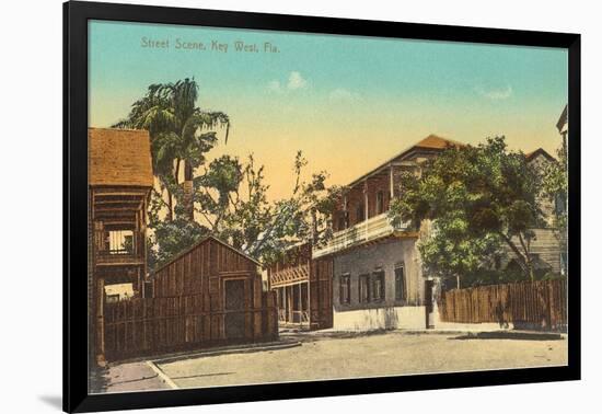 Street Scene, Key West-null-Framed Art Print