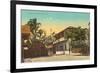 Street Scene, Key West-null-Framed Premium Giclee Print