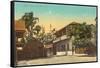 Street Scene, Key West-null-Framed Stretched Canvas