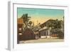Street Scene, Key West-null-Framed Art Print