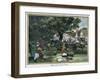 Street Scene, Kingston, Jamaica, C1880-null-Framed Giclee Print