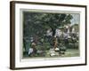 Street Scene, Kingston, Jamaica, C1880-null-Framed Giclee Print