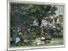 Street Scene, Kingston, Jamaica, C1880-null-Mounted Giclee Print