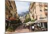 Street Scene, La Condamine, Monaco, Europe-Amanda Hall-Mounted Photographic Print