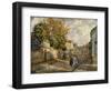 Street Scene, Lagny; Scene De Rue, Lagny-Henri Lebasque-Framed Giclee Print