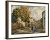 Street Scene, Lagny; Scene De Rue, Lagny-Henri Lebasque-Framed Giclee Print