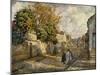 Street Scene, Lagny; Scene De Rue, Lagny-Henri Lebasque-Mounted Giclee Print