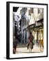 Street Scene, Lamu, Kenya, East Africa, Africa-Storm Stanley-Framed Photographic Print