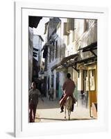 Street Scene, Lamu, Kenya, East Africa, Africa-Storm Stanley-Framed Photographic Print