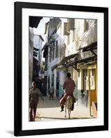 Street Scene, Lamu, Kenya, East Africa, Africa-Storm Stanley-Framed Photographic Print