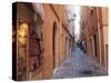 Street Scene, Le Rocher (The Rock), Monaco, Cote D'Azur, Mediterranean, Europe-Wendy Connett-Stretched Canvas