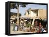 Street Scene, Maimana, Faryab Province, Afghanistan-Jane Sweeney-Framed Stretched Canvas