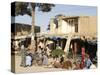 Street Scene, Maimana, Faryab Province, Afghanistan-Jane Sweeney-Stretched Canvas