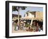 Street Scene, Maimana, Faryab Province, Afghanistan-Jane Sweeney-Framed Photographic Print