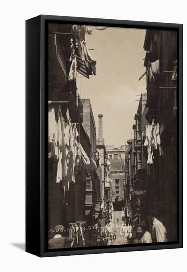 Street Scene, Malta-null-Framed Stretched Canvas