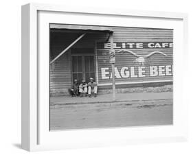 Street Scene, Natchez, Mississippi, c.1935-Ben Shahn-Framed Photo