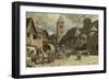 Street Scene, Netherlands, 10th Century-Willem II Steelink-Framed Giclee Print