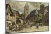 Street Scene, Netherlands, 10th Century-Willem II Steelink-Mounted Giclee Print