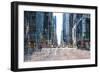 Street Scene NYC-David Manlove-Framed Giclee Print