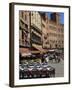 Street Scene of Cafes on the Piazza Del Campo in Siena, UNESCO World Heritage Site, Tuscany, Italy-Groenendijk Peter-Framed Photographic Print