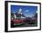 Street Scene of Old American Automobiles Near the Capitolio Building in Central Havana, Cuba-Mawson Mark-Framed Photographic Print