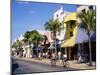 Street Scene on Duval Street, Key West, Florida, USA-John Miller-Mounted Premium Photographic Print