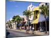 Street Scene on Duval Street, Key West, Florida, USA-John Miller-Mounted Photographic Print