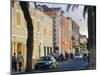 Street Scene on Sea Front in Mindelo, Capital of Sao Vicente Island, Cape Verde Islands-Bruno Barbier-Mounted Photographic Print