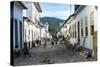 Street Scene, Paraty, Rio De Janeiro State, Brazil, South America-Gabrielle and Michael Therin-Weise-Stretched Canvas