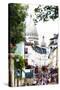 Street Scene Paris Montmartre-Philippe Hugonnard-Stretched Canvas