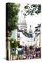 Street Scene Paris Montmartre-Philippe Hugonnard-Stretched Canvas