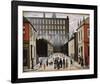 Street Scene (Pendlebury)-Laurence Stephen Lowry-Framed Giclee Print