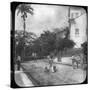 Street Scene, Pernambuco, Brazil, Late 19th or Early 20th Century-null-Stretched Canvas