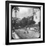 Street Scene, Pernambuco, Brazil, Late 19th or Early 20th Century-null-Framed Photographic Print