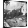 Street Scene, Pernambuco, Brazil, Late 19th or Early 20th Century-null-Mounted Photographic Print