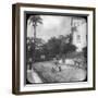 Street Scene, Pernambuco, Brazil, Late 19th or Early 20th Century-null-Framed Photographic Print